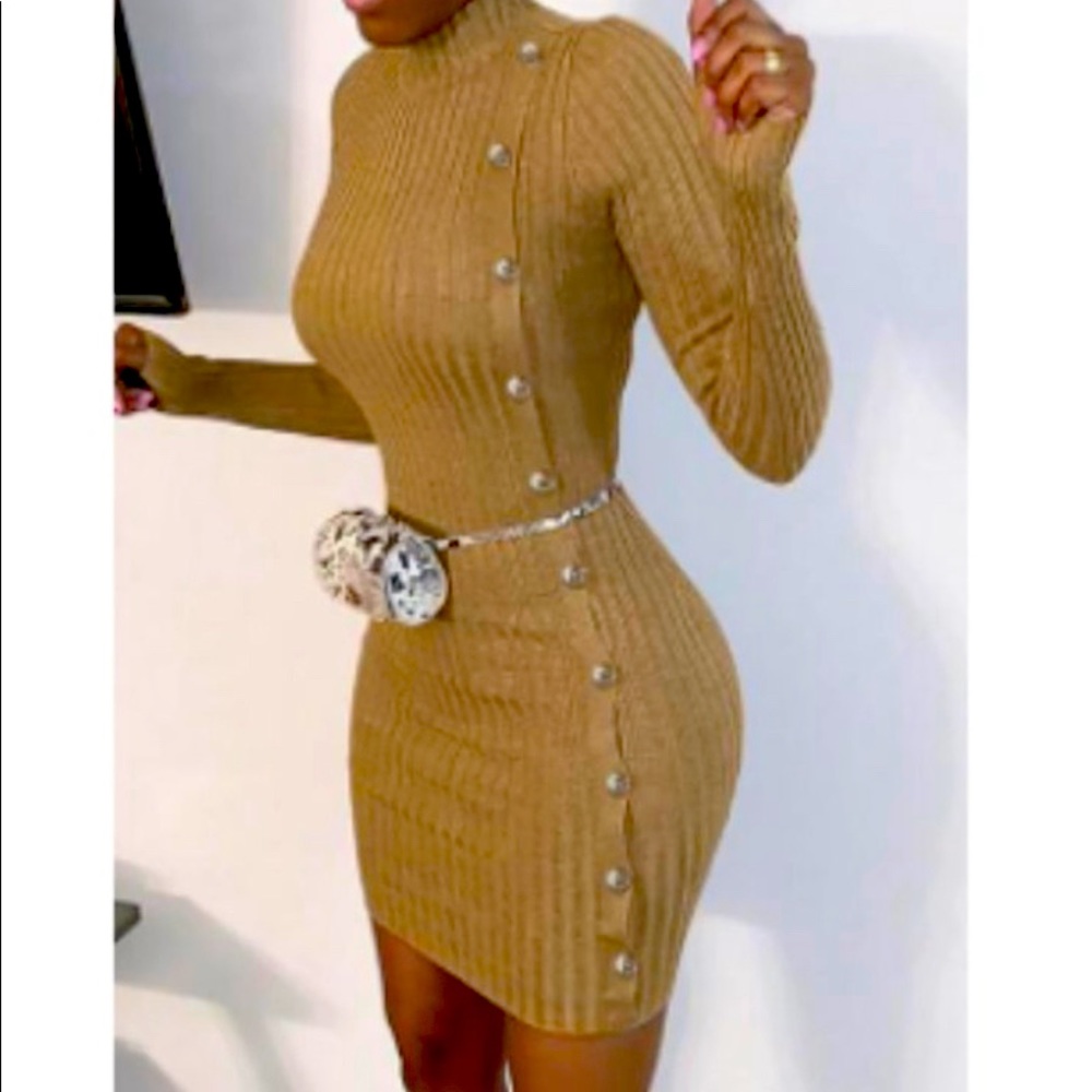 Knit Bodycon mini dress 😍